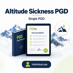 PGDPro Altitude Sickness single PGD for individual use