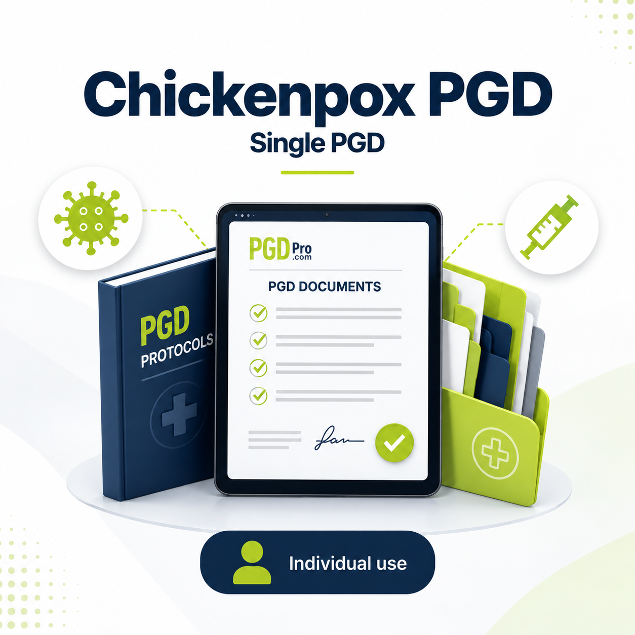 PGDPro Chickenpox single PGD for individual use